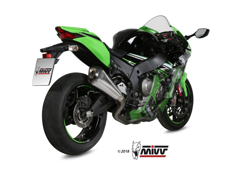 Mivv Stainless Steel Full Exhaust System for Kawasaki ZX10R 201622