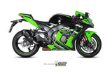 Mivv Sound Black Slip-On Exhaust for Kawasaki ZX-10R 2016-22