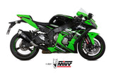 Mivv Carbon Fibre Delta Race Slip-On Exhaust for Kawasaki ZX-10R 2016-22