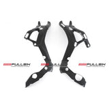 FullSix Carbon Fiber Frame Cover Set For BMW S1000RR 2019-22