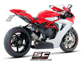 SC Project CR-T Slip-On Exhaust for MV Agusta F3 800