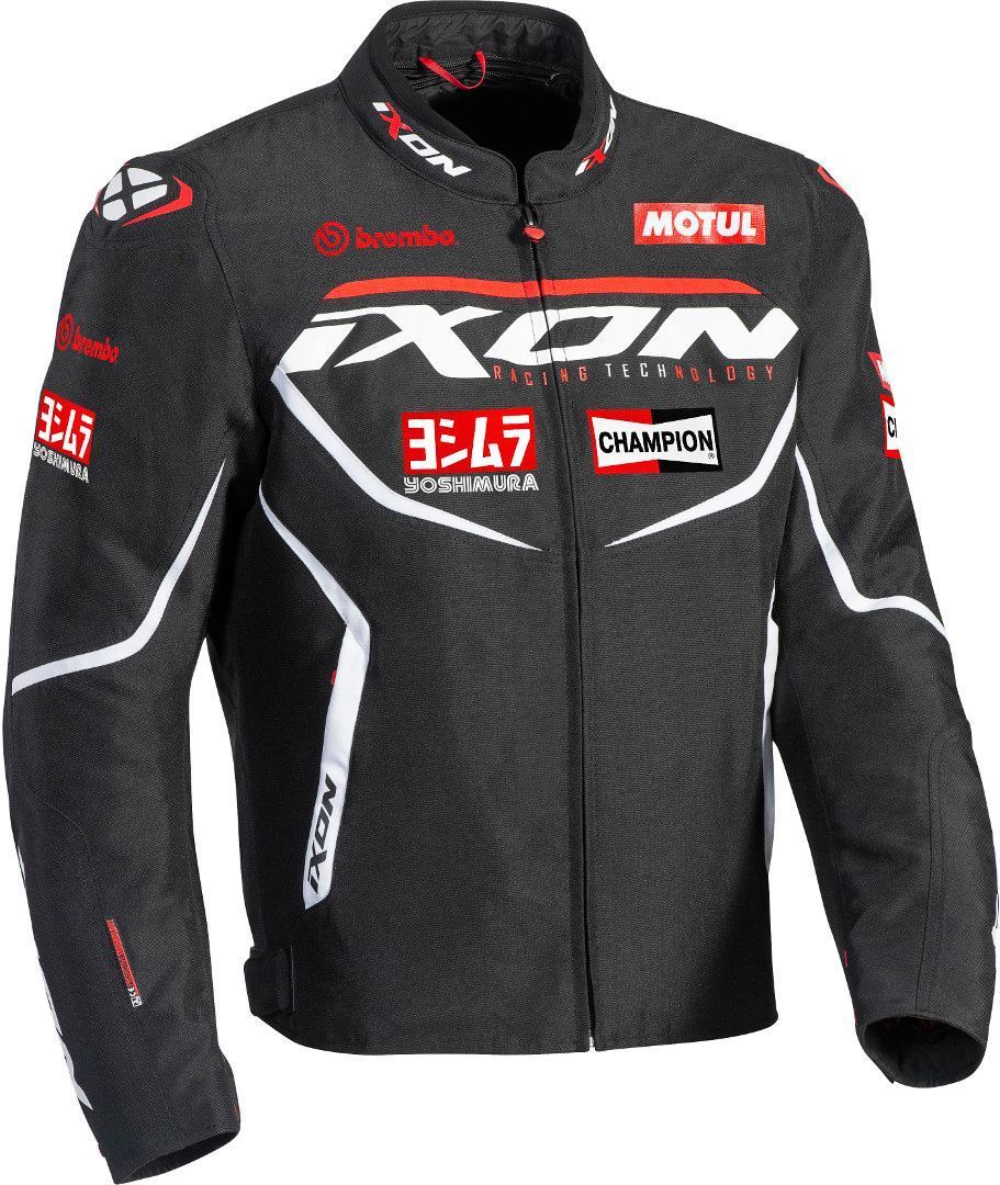 Ixon Matrix Evo Textile Jacket S Black/Red/White