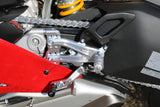 CNC Racing Carbon Fibre Adjustable Rear Sets For Ducati Panigale V4 S