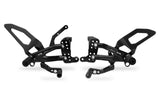 CNC Racing Carbon Fibre Adjustable Rearsets For Ducati Streetfighter V4