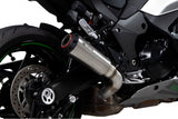 Scorpion Red Power Slip-On Exhaust For Kawasaki Ninja 1000 2020-22