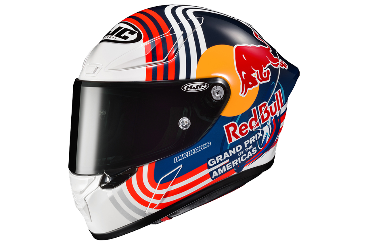 Buy HJC RPHA 1N Red Bull Austin GP Helmet Online with Free