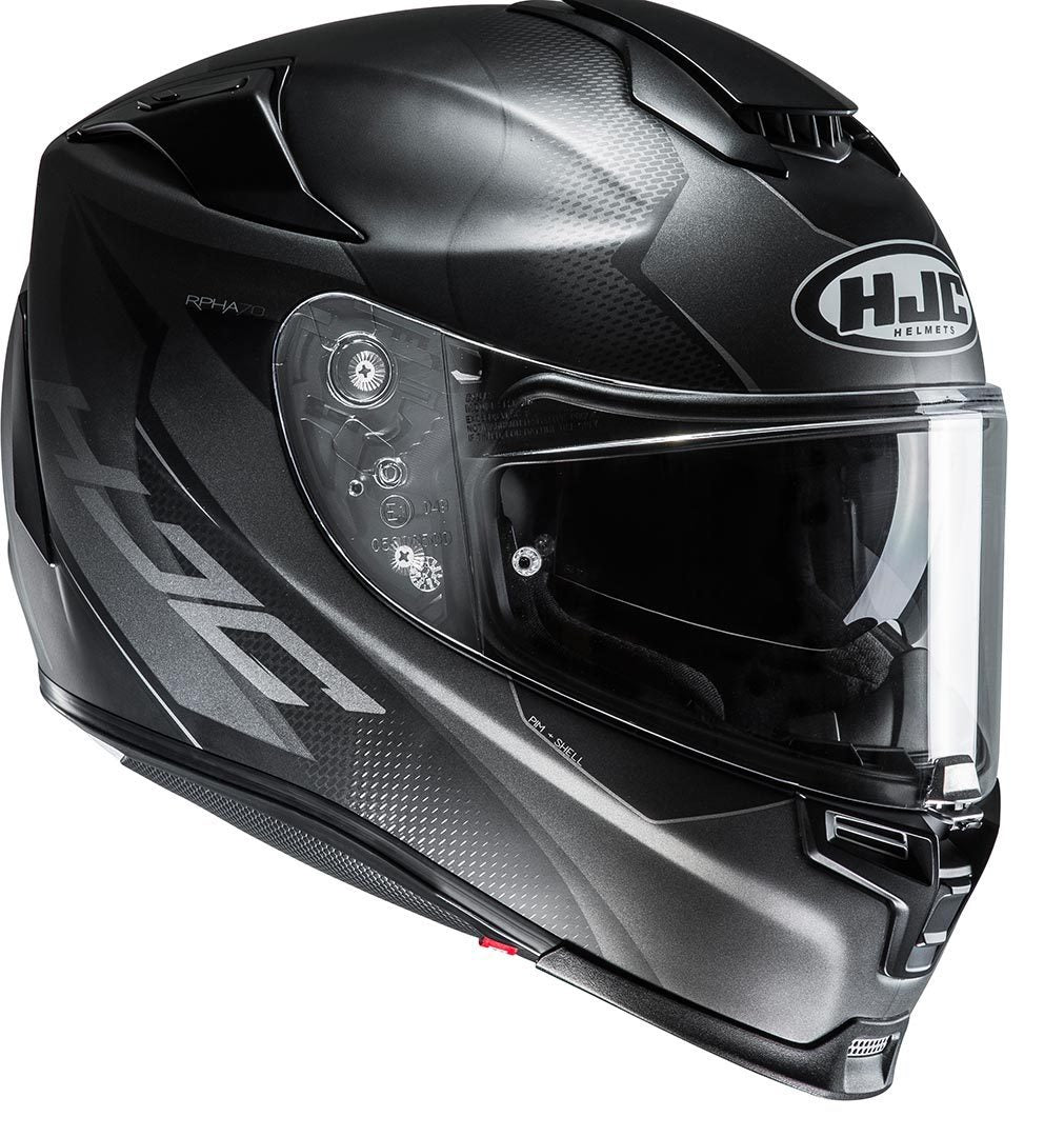 HJC RPHA 70 Gadivo Helmet - Black Matt/Grey