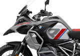 SCD BMW R1250GS Adventure Ice Grey R-Line Red & Blue Stickers Kit