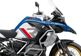 SCD BMW R1250GS Adventure Style HP (Silver Tanks) R-Line Red & Blue Stickers Kit