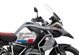 SCD BMW R1250GS Adventure Ice Grey Raise Red & Blue Stickers Kit