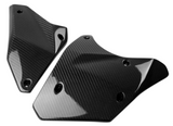 Motocomposites Bottom Engine Covers in 100% Carbon Fiber for Kawasaki Ninja H2