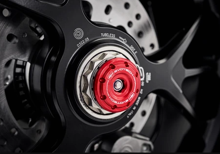 Evotech Performance Rear Fork Protector for Ducati Streetfighter V4