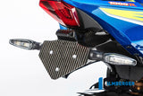 Ilmberger Carbon Fibre Number Plate Holder For Suzuki GSXR 1000 2017-22