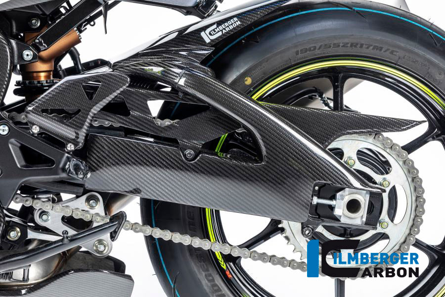 Ilmberger Carbon Fibre Left Swing Arm Cover For Suzuki GSXR 1000 2017-22