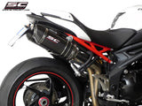 SC Project Oval Exhaust for TRIUMPH SPEED TRIPLE 1050 (2011-15)