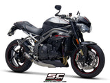 SC Project CR-T Slip-On Exhaust for Triumph Speed Triple RS