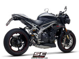 SC Project CR-T Slip-On Exhaust for Triumph Speed Triple RS
