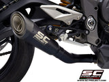 SC Project S1 Slip-On Exhaust For Triumph Street Triple RS 2020-22