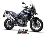 SC Project Adventure Slip-On Exhaust For Triumph Tiger 900 2020-23