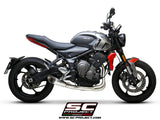 SC Project S1 Full Exhaust System for Triumph Trident 660 2021-23