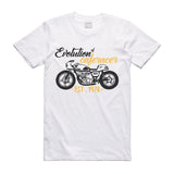 Evolution of Cafe Racer  T-Shirt - (style 3)
