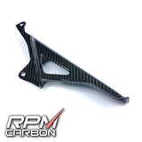 RPM Carbon Fiber Upper Chain Guard Cover For Aprilia Tuono V4 1100 RR 2009-20