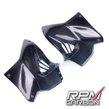 RPM Carbon Fiber Front Tank Side Panels for Kawasaki Ninja H2 2015-22