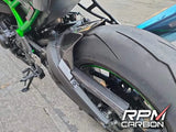 RPM Carbon Fiber Chain Guard Hugger for Kawasaki Z H2