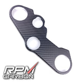 RPM Carbon Fiber Triple Clamp Cover for Suzuki GSXR 1000 2017-22