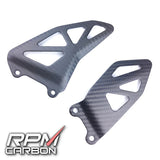 RPM Carbon Fiber Heel Guards for Suzuki GSXR 1000 2017-22