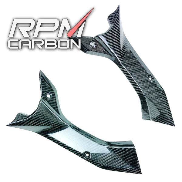 Buy RPM Carbon Fiber Dash Panel Side Covers for Yamaha R6 Online ...