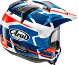 Arai XD-4 Depart White/Blue Helmet