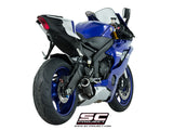 SC Project Low Position CR-T Slip-On Exhaust for Yamaha R6