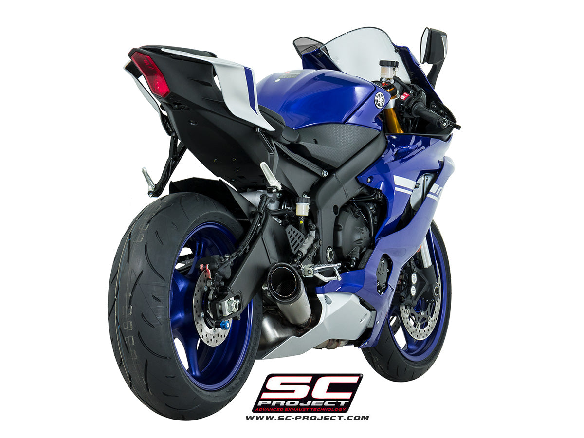 SC Project S1 Slip-On Exhaust for Yamaha R6