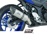 SC Project Oval Slip-On Exhaust for Yamaha R3