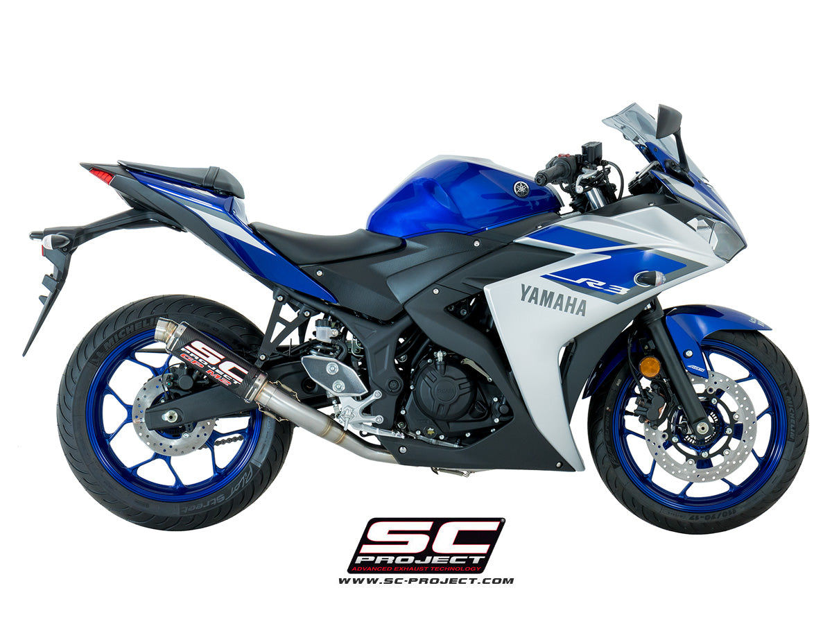 SC Project GP-M2 Full Exhaust System for Yamaha R3