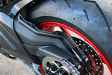 CNC Racing Carbon Fibre Upper Chain Protection For Ducati Panigale V2