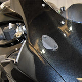 New Rage Cycles Mirror Block-off Plates for Kawasaki ZX-10R 2022