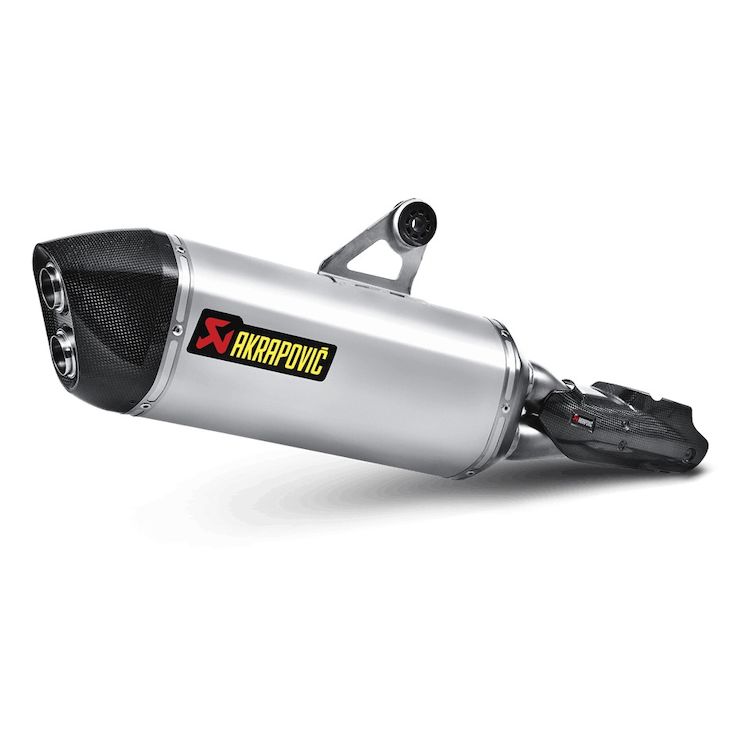 Akrapovic Full Exhaust System for BMW R 1200 GS Adventure Titanium/Carbon Fiber Stainless Steel