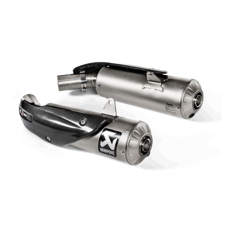 Akrapovic Slip-On Exhaust for Ducati Scrambler 1100