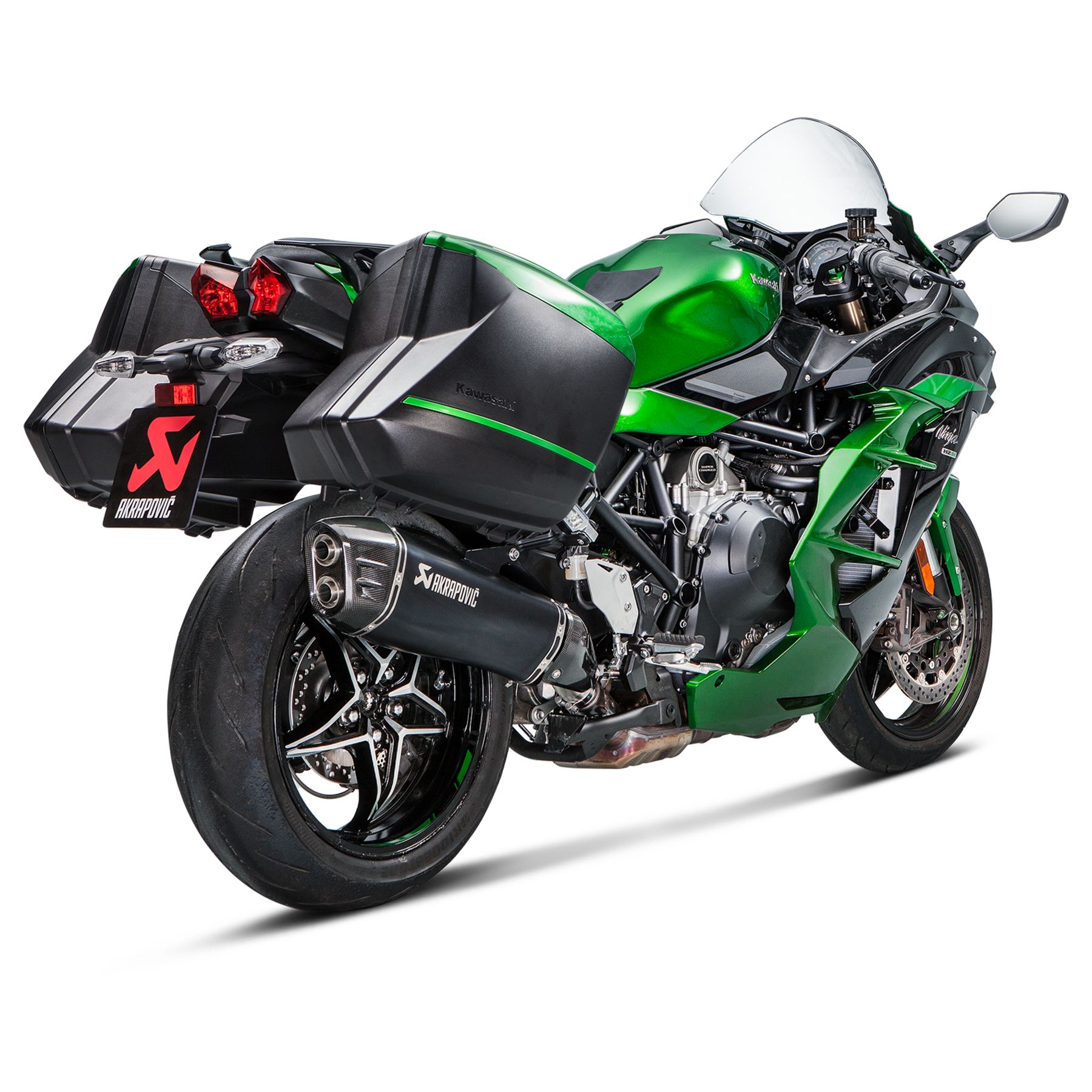 Akrapovic Slip-On Exhaust for Kawasaki Ninja H2 SX