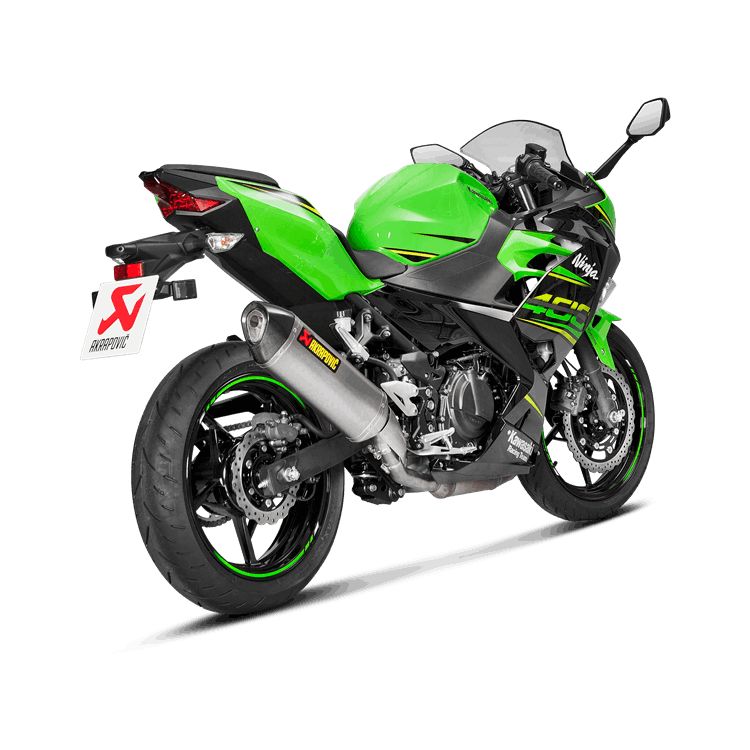 Akrapovic Homologated Slip-On Exhaust for Kawasaki Ninja 400