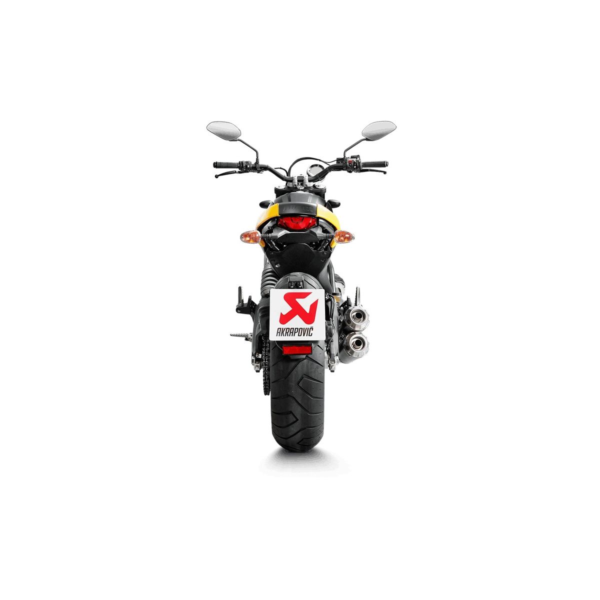 Akrapovic GP Slip-On Exhaust for Ducati Scrambler Icon