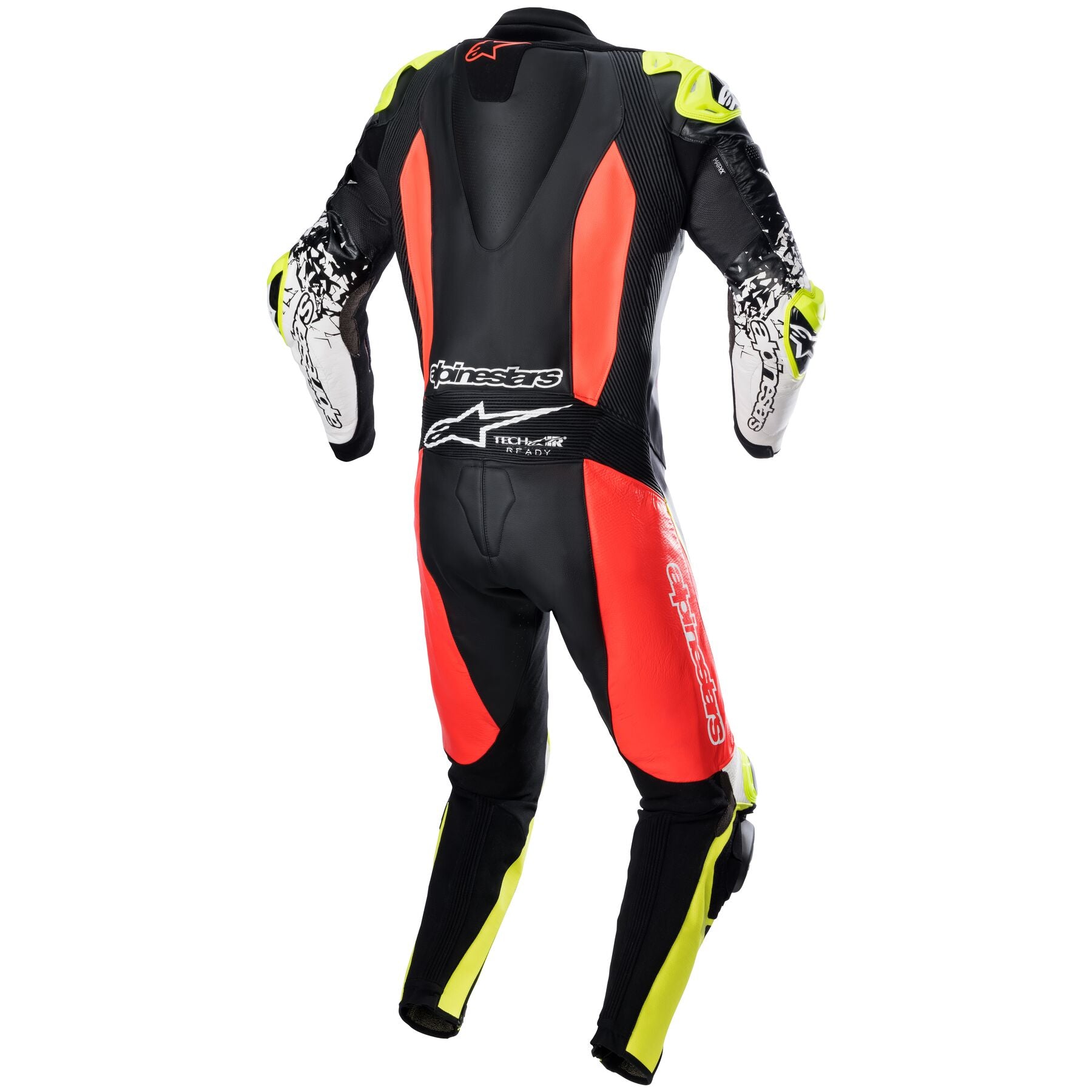 Alpinestars GP Tech V4 Race Suit - Black/Red/Yellow