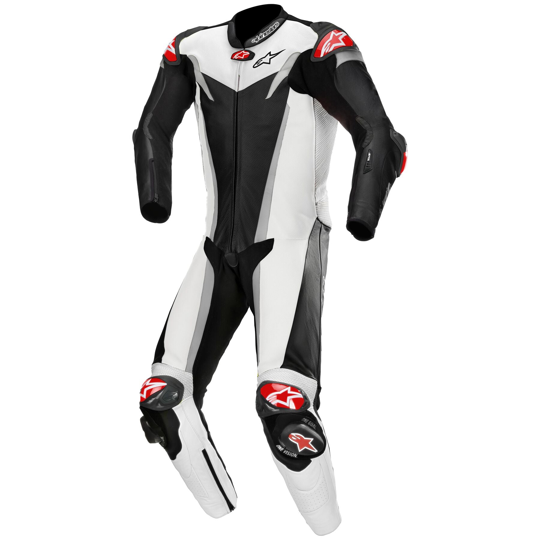 Alpinestars GP Tech v3 Race Suit For Tech Air Race Black/White/Silver 48