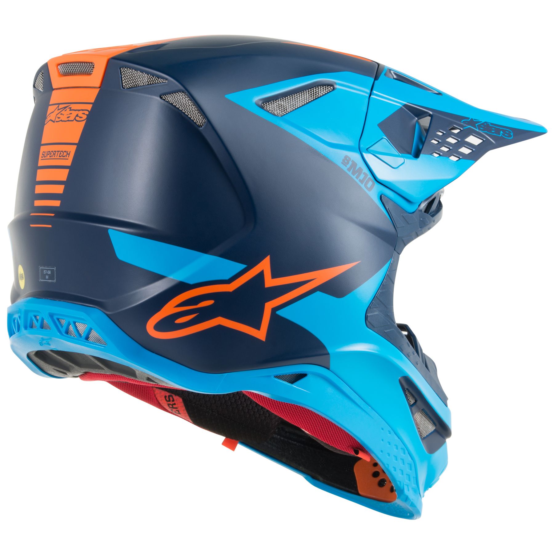 Buy Alpinestars Supertech S M10 Carbon Meta Helmet Online in India