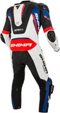 SHIMA Apex RS One Piece Leather Suit - Black/White/Blue