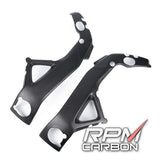 RPM Carbon Fiber Frame Covers Protectors For Aprilia Tuono V4 1100 RR 2009-20