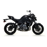 Arrow GP2 Dark Exhaust System for Kawasaki Z650