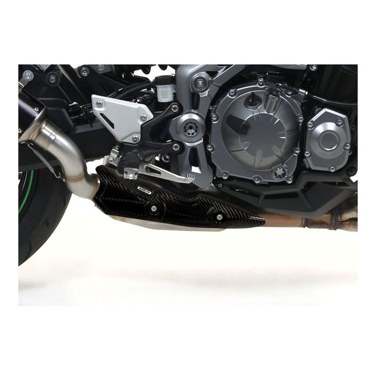 Arrow Carbon Fiber Heat Shield for Kawasaki Z900